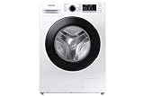 Samsung Slim Crystal Clean WW80AGAS21AE/ET Waschmaschine, freistehend, 8 kg, 1200 U/min, Ecobubble, Dampf, Frontlader, kein WLAN, 60 l x 85 h x 45 cm