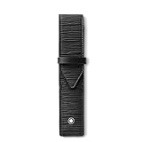 Montblanc Meisterstück 4810 1-Pen Pouch BK Federmäppchen, Erwachsene, Unisex, Schwarz (Schwarz), Einheitsgröße