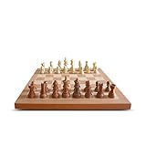 Chessnut Elektronisches Schach-Set, Holz-Schachbrett mit LEDs, AI adaptives elektronisches Schachspiel und App mit Computer-Schachbrett, für 1-2 Spieler ab 8 Jahren