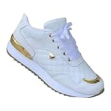 Sportschuhe Damen Fitnessstudio Freizeit Flache Turnschuhe Leichter Wanderschuh Dicke Sohle Slip On Design Laufschuhe Boost - Dämpfung Walkingschuhe Atmungsaktiv Cushion Freizeitschuhe Für Arbeit