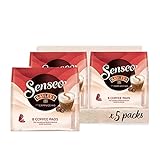 Senseo Pads Typ Cappuccino Baileys, 40 Kaffeepads, 5er Pack, 5 x 8 Getränke, 460 g
