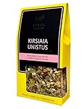 Premium Kräutertee „Kirschgartentraum“ – 85g – Fruchtig-beeriger Tee mit Kirschen, Hibiskus und Moringa – Koffeinfrei, Handgemischt in Estland – CRAFT TEE