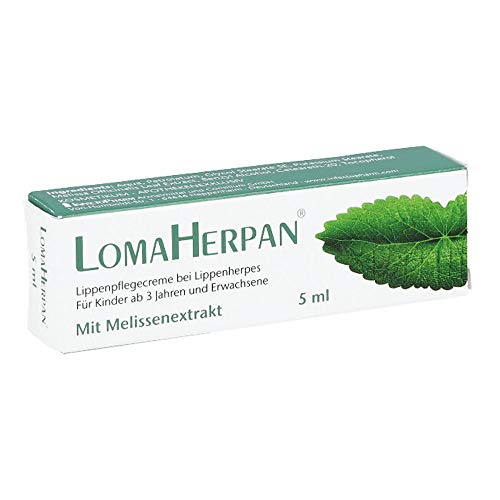 LomaHerpan Lippenpflegecreme mit Melissenextrakt, 5 ml