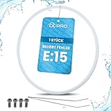 DL-pro Pumpentopfdichtung 182mm Set für Fehler E15 in Siemens Bosch Neff Geschirrspüler Ersatz für 12005744 12005317 Reparatursatz inkl. Dichtung Draht Schrauben