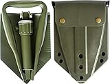 Klappspaten Neues BW Modell Original Oliv inkl. Holster Farbe Oliv