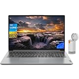 Lenovo IdeaPad Laptop für Business und Studenten, 15,6 Zoll FHD-Display, Intel 10-Core i5-1235U, 40 GB RAM, 2 TB SSD, Intel Iris Xe Grafik, Wi-Fi 6, Windows 11 Pro, mit Reinigungsset