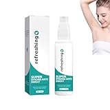 Antitranspirant Deo Spray Gegen Starkes Schwitzen 1 Stück Anti Schweiß Bodyspray Langzeitschutz Herren & Frauen Deodorant 2025 Anti Transpirant bei unter den Achseln Körper Schwitzen Sweat Off