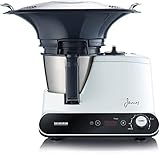 Severin 3895760 James Küchenmaschine All-in-One Multifunktionsgerät mit Kochfunktion (600 Watt, 1,5 L, schwarz/weiß, 44 x 29 x 42 cm