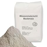 Mühlen Backmalz/Weizenmalzmehl 5kg Maltofarin Premium Malzmehl Hell enzymaktiv für knusprige Backergebnisse