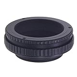 M42 auf M42 verstellbarer Fokussierungs-Helicoid-Adapter, 12–17 mm Makroröhre