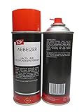 SDV Chemie Abbeizer Spray 3x 400ml Graffitientferner Lackentferner Dichtungsentferner zum Entfernen von Klebstoffresten