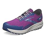 BROOKS Damen Divide 4 Sneaker, Purple/Navy/Oyster, 39 EU
