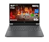 HP VICTUS Gaming Laptop, 16,1' FHD Display, 144 Hz, Intel Core i7-14700HX, 32 GB DDR5 RAM, 1 TB SSD, NVIDIA GeForce RTX 4070 (8GB), Windows 11, QWERTZ, Schwarz