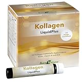 Kollagen Trinkampullen, Verisol Kollagen Peptiden Typ 1, 3 (aus Rind) mit Hyaluronsäure, Zink, Vitamin A, Biotin für Haut, Haare, Nägel, Knochen & Gelenke | 30 trinkfertige Ampullen, Mango Geschmack