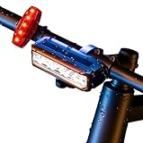 POSUGEAR Fahrrad Licht, StVZO Zugelassen LED Fahrradlicht Set USB Aufladbar, Aluminium Ultraleicht Fahrradbeleuchtung, IPX5 Fahrradlampe, Fahrradlicht Vorne für Mountainbike Rennrad Kinderfahrrad