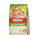 MERA Cats Huhn (2kg), Trockenfutter für ausgewachsene Katzen, getreidefrei & nachhaltig, mit hohem Fleischanteil