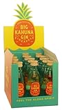 Big Kahuna Gin Miniaturen 12er Box (12 x 50ml) | Feel the Aloha Spirit | Mit dem natürlich frischem Geschmack der Ananas | 12er Set in Probiergröße | 12 x 50ml