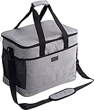 Meister Kühltasche 40 x 26 x 31 cm - 32 Liter Fassungsvermögen - Kühlende Isolierung - Mit Schultertragegurt - Sicher verschließender Reißverschluss - Regenfestes Material / Thermotasche / 6816830