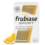 frubiase SPORT Orange - Nahrungsergänzungsmittel mit hochdosierten Mineralstoffen, Vitaminen und Spurenelementen - Nährstoffversorgung beim Sport - 1 x 20 Brausetabletten