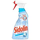 Sidolin Cristal, Glasreiniger (500ml), Sprühflasche, für einen perfekten Glanz und gegen Mikrorisse