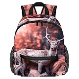 Süßer Kleinkind-Rucksack – Palastrosen, moderne Kindertasche für Vorschule, Schule, Mädchen und kleine Kinder, Mehrfarbig 15, 25.4x10x30 CM/10x4x12 in