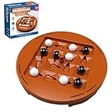 4 Gewinnt, Vier Gewinnt Brettspiele 4 Gewinnt Spin Brettspiel für Kinder ab 3 Jahren, Double Spiel Kinder, 4-in-Einer-Reihe-Spiel, Logik Spiele für die ganze Familie (B)