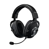 Logitech G PRO Gaming-Headset, Over-Ear Kopfhörer mit PRO-G 50-mm-Lautsprechern, Aluminium, Stahl und Memory Foam, Bequem und langlebig, Für Esport Gaming, PC/PS/Xbox/Nintendo Switch - Schwarz