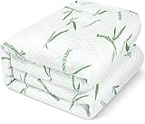 Utopia Bedding Matratzenschoner 80 x 190 x 30 cm Wasserdicht, Viskose Premium Matratzenauflage, Oeko-Tex Zertifiziert, Atmungsaktive, Matratzenschutz, Rundum Elastisch