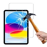 Panzerglas oder weicher Displayschutz für Apple iPad Pro Air Mini 3 4 5 6 7 8 9 (iPad 10. Generation 2022 10,9 Zoll, gehärtetes Glas)