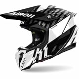 AIROH TWIST 3 THUNDER BLACK/WHITE GLOSS XXL