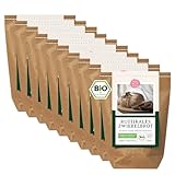 Bio Rustikales Zwiebelbrot Brotbackmischung | Knuspriges Brot mit Röstzwiebeln | Brot Backen im Ofen und Brotbackautomat | Bake with Love (10erPack)