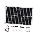 TOYANDONA 1Satz USB Solarzellenpanel Dc Mit USB Anschlüssen Tragbares Wasserdichtes Solar Ladegerät Für Boote Yachten Und Notstromversorgung Hohe Umwandlungseffizienz