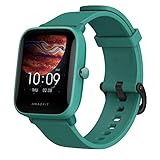 Amazfit Bip U Pro Smartwatch 1,43' Fitness Tracker mit Alexa, GPS, SpO2, 60+ Sportmodi, Messung des Blutsauerstoffgehalts und Herzfrequenz für Damen Herren
