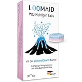 30x LOOMAID WC-Reiniger Tabs – Made in Germany – Kraftvolle Tiefenreinigung für WCs, Toiletten & Urinale