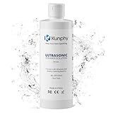 Kunphy Ultraschall Schmuckreiniger, Ultraschallreiniger Lösungen für den Einsatz in Allen Ultraschallreinigungsmaschinen, zum Reinigen von Schmuck, Brillen usw, 120 ML