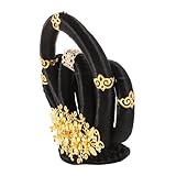 DECORNIJIA Chinesisches Traditionelles Haarschmuck für Damen Leichter Cosplay Haarknoten mit Haarnetz Vielseitig für Theater Film Hanfu Kostüme Bequeme Einteilig Farblich Variabel
