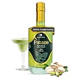 Madame Chéri Pistazienlikör 500 ml – Hochwertiger Pistazien Likör mit echten Pistazienstückchen – Feiner Pistacchio Likör aus Italien, 17 % vol. – Zum Verfeinern von Desserts, Kaffee & als Geschenk