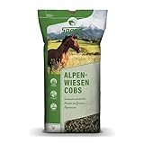 Speed ALPENWIESEN COBS, 1 x 20 kg, Heucobs von frischen Alpenwiesen, Pferdefutter ohne Melasse und Zusatzstoffe, zum Einweichen, Perfekter Raufutterersatz