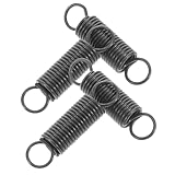 HOLIDYOYO 4 Stück Türhakenfeder Für Die Mikrowelle Federriegel-hardware Federentriegelung Türfedern Zum Schließen Der Tür Mikrowellenofenzubehör Ofenfeder Mikrowellenzubehör Black Metall