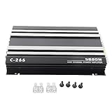 Akozon 5800W 12V Vollbereichsverstärker Autoverstärker Hochleistungsverstärker Tragbarer o-Stereo-Sound-Subwoofer