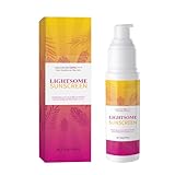 Hochfaktor-Sonnencreme, SPF50+ PA+++, Sonnenschutz Sonnenschutzmittel, wasser und schweißfest, Vegan & Sensitive Haut, frisch und nicht fettig, feuchtigkeitsspendendes,Für Alle Hauttypen Geeignet (1)