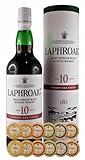 Laphroaig 10 Jahre sherry oak Islay Single Malt Whisky + 12 Edelschokoladen in 6 Sorten