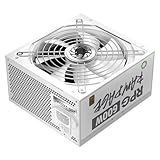 GameMax 600 W Rampage Netzteil (ohne Stromkabel Ink.), Nicht-modular, APFC, japanischer TK-Hauptkondensator, 80 Plus Bronze, 88% Effizienz, 14 cm Lüfter, Real Power Gaming | Weiß
