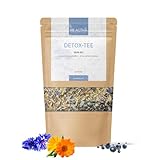 HS Activa Detox Tee 100g – Entgiftungstee mit 15 Heilkräutern wie Fenchel & Anis – Darm, Nieren & Leber entgiften 100% natürlich & ohne Zusätze – Deutsche Qualität nach naturheilkundlicher Tradition