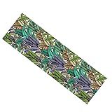 Holibanna 1 Satz Tapete Mit Grünen Pflanzen Und Blumen Blatttapete Pflanzentapete Blühen Wandtattoos Pflanzenaufkleber Blumenwand Tapeten Abziehen Und Aufkleben Abnehmbare Tapete Pvc