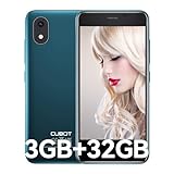 CUBOT J20 Smartphone Ohne Vertrag 3GB RAM 32GB ROM TF 128GB Expand 4,0 Zoll Bildschirm Mini Android Smartphone 2350mAh 4G Dual SIM BT GPS Grün