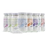 Lorito Lorol Duftgranulat für Staubsauger, Set mit 8 Düften, Staubsaugerduft Duftgranulat Staubsaugerdeo, mit und ohne Beutel, Duft für Staubsaugerbeutel