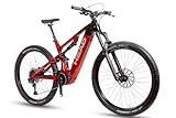 Head Unisex – Erwachsene Muret 2.0 Full Suspension E-Mountainbike E-Fully, rot/schwarz, 52