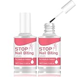 15ml Stop Nägelkauen Nagellack - Daumenlutschen Stop Nails Polish - natürlich, anti nagelkauen, gegen fingernägel beißen - Stop Nägelkauen Für Kinder und Erwachsene, No Bite Nagellack