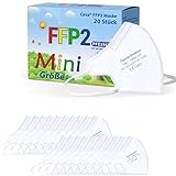 CESA kleine FFP2 Maske mini Atemschutzmaske Mundschutz Mund und Nasenschutz - 20 Stück